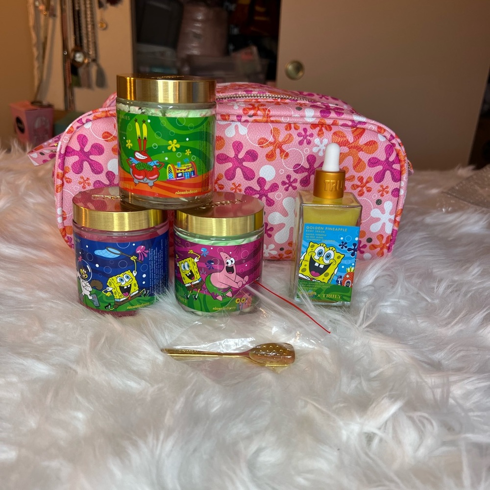 Truly Beauty x Sponge Bob Collaboration Set